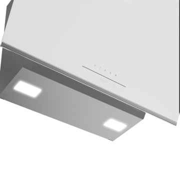 Arçelik ADE 606-2 B Duvar Tipi Ankastre Davlumbaz Beyaz