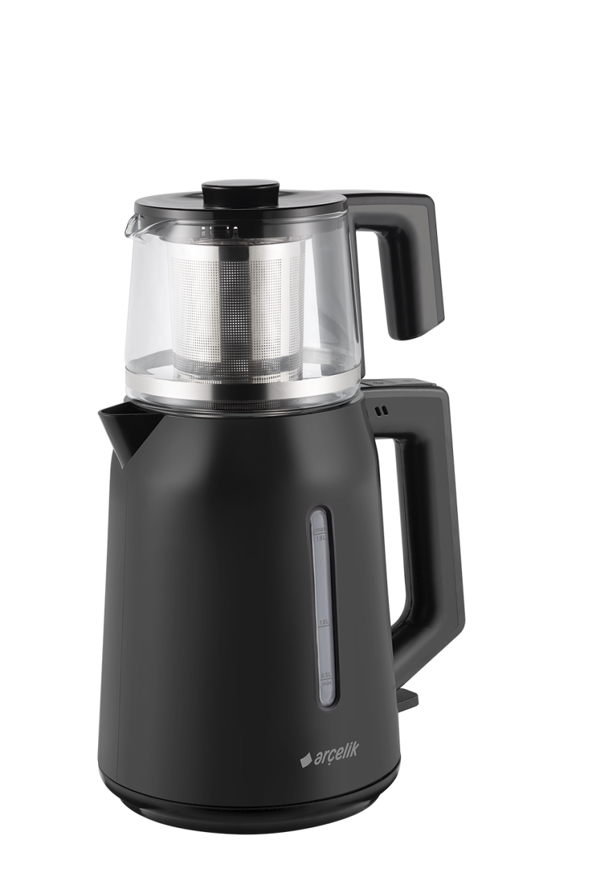 Arçelik K 3281 C 1650 W Cam Demlikli Çay Makinesi