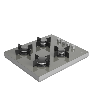 Arçelik STOC 828 G Gri Cam Set Üstü Ocak