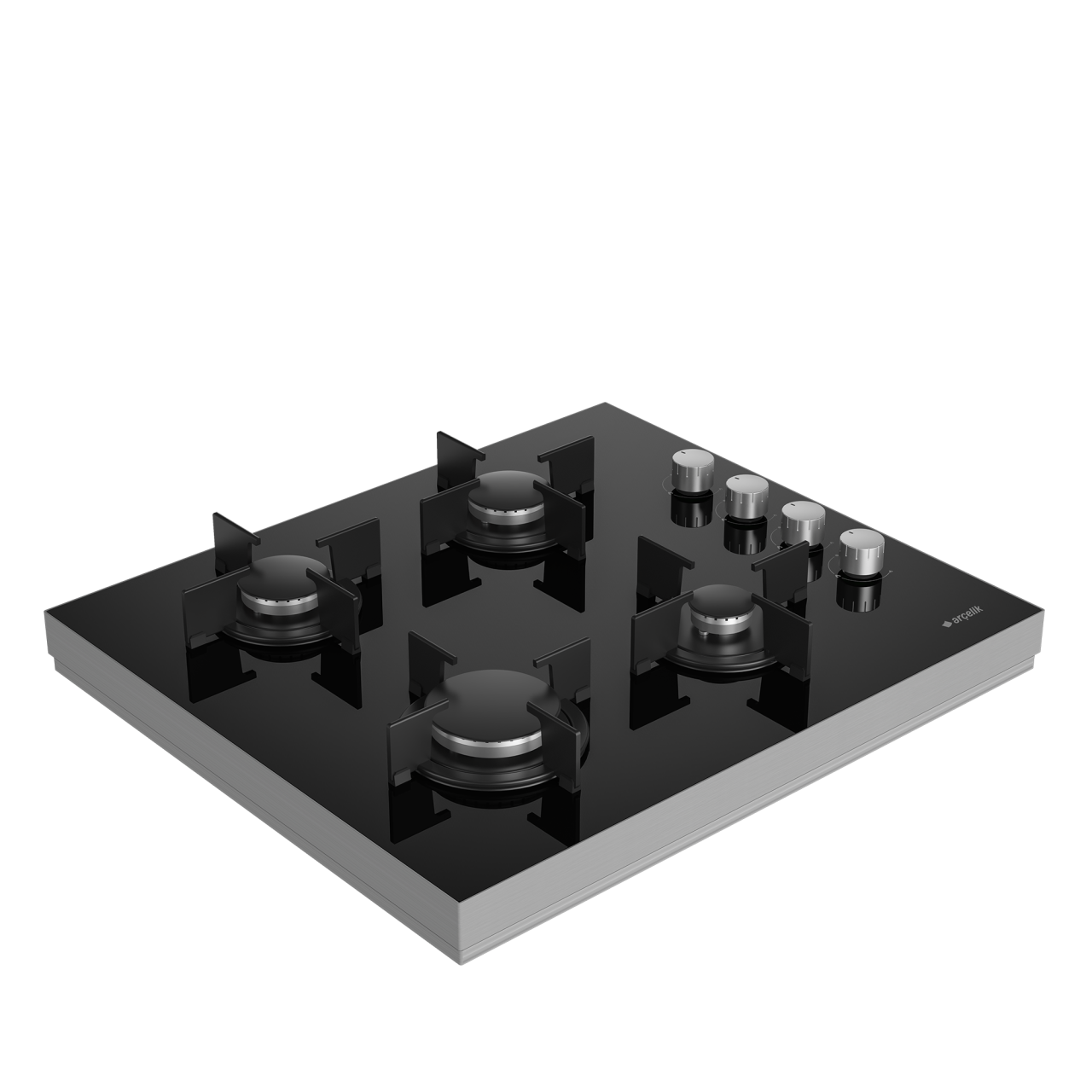 Arçelik STOC 826 S Siyah Cam Set Üstü Ocak