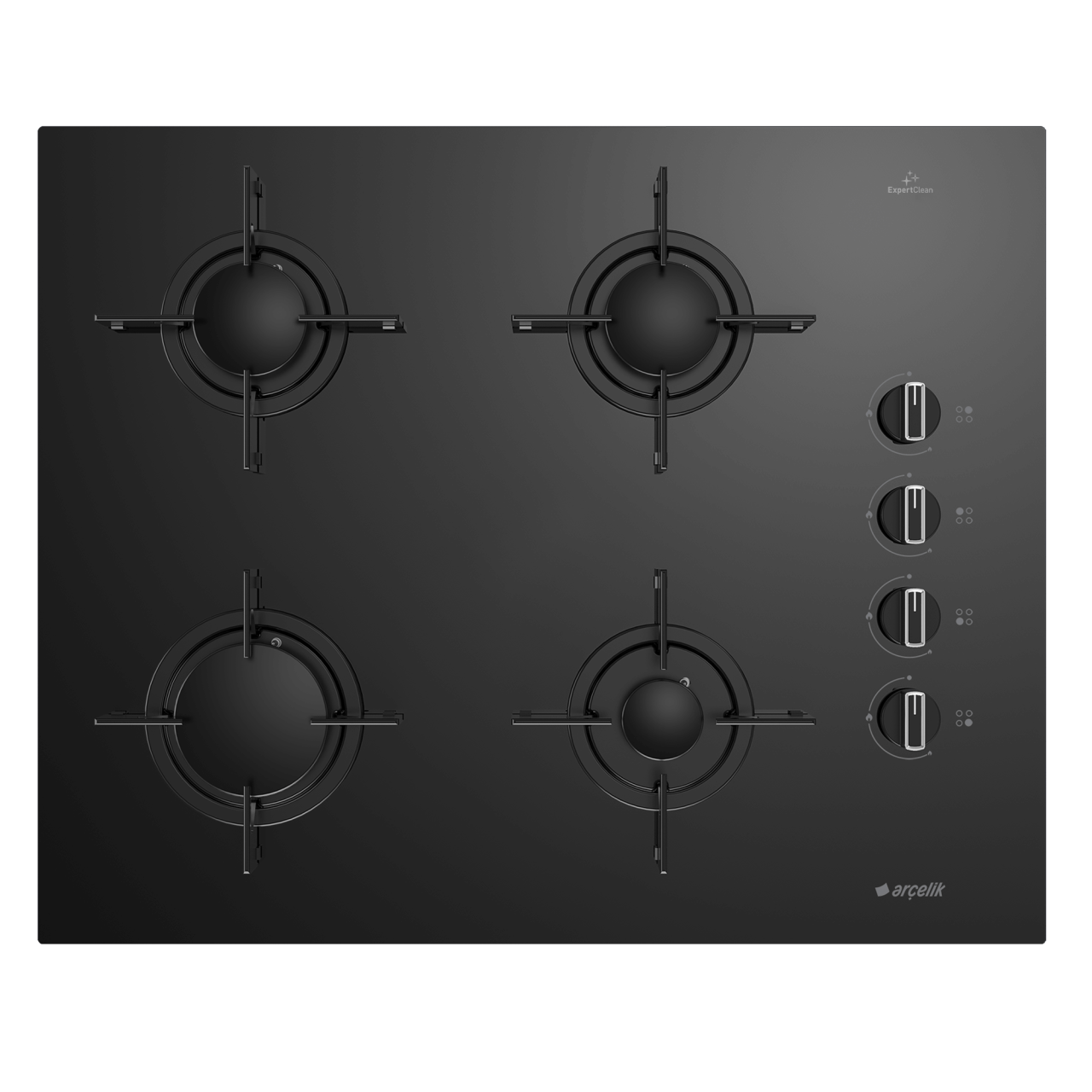 Arcelik OCD T 651 ES Siyah Cam Ankastre Ocak