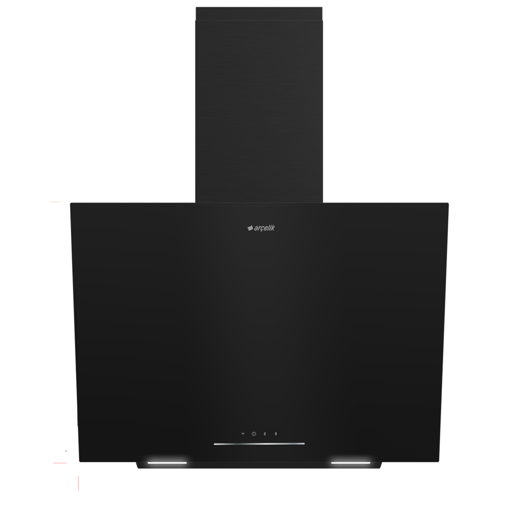 Arçelik ADE 604 S Siyah Duvar Tipi Davlumbaz