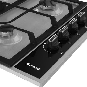 Arçelik OMD D 611 DWI Gazlı Metal Tablalı Ocak