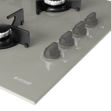 Arçelik OCD T 601-1 EG Gazlı Cam Tablalı Ocak