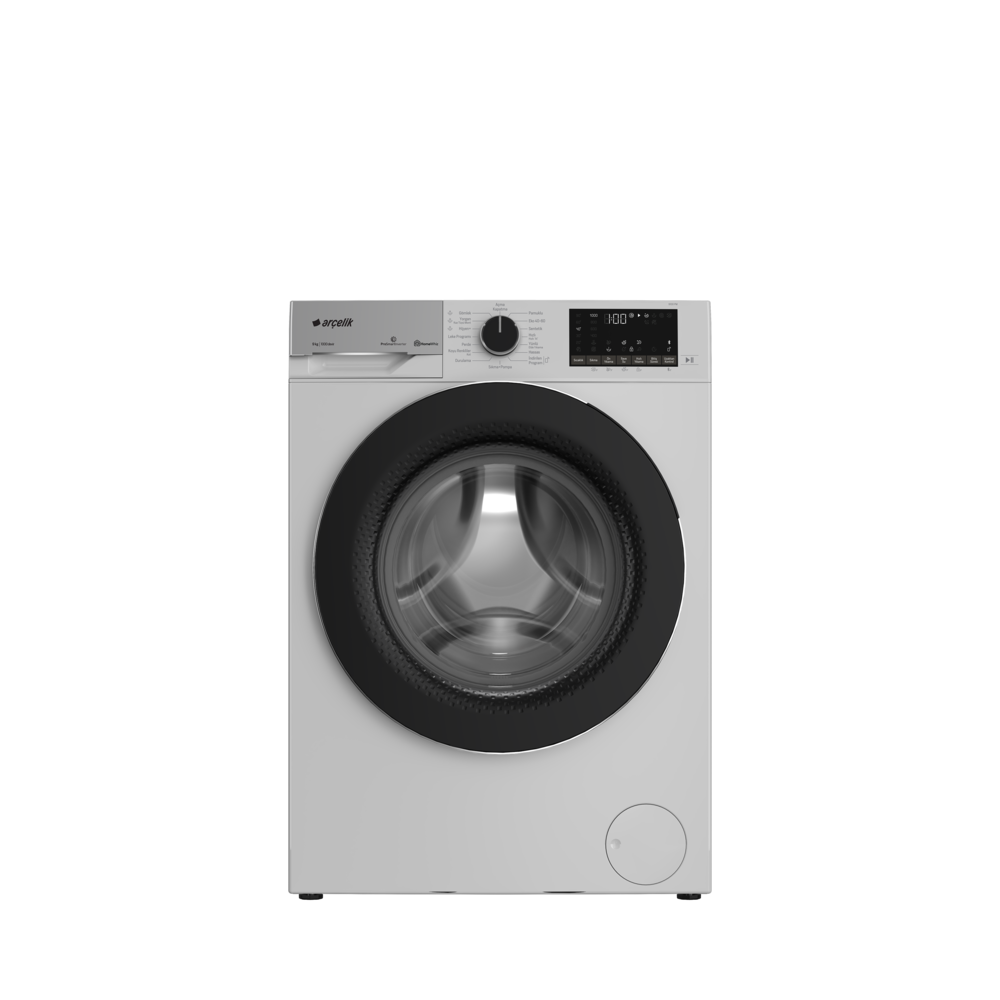 Arçelik 9100 PM 1000 Devir 9 kg Çamaşır Makinesi