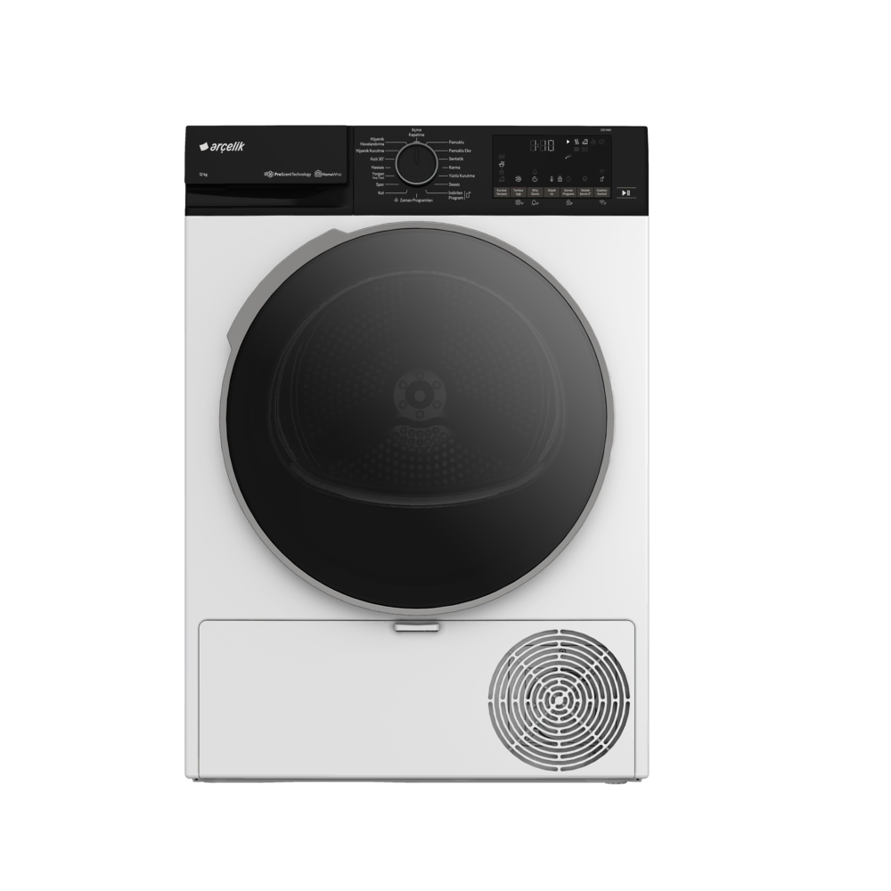 Arçelik 1201 KMX 12 Kg Kurutma Makinesi