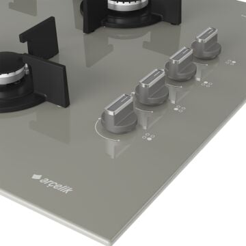 Arçelik OCD T 651 DWG Fibona Serisi Gazlı Cam Tablalı Ocak