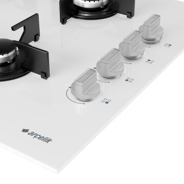 Arçelik OCD T 601-1 EHBD Gazlı Cam Tablalı Ocak