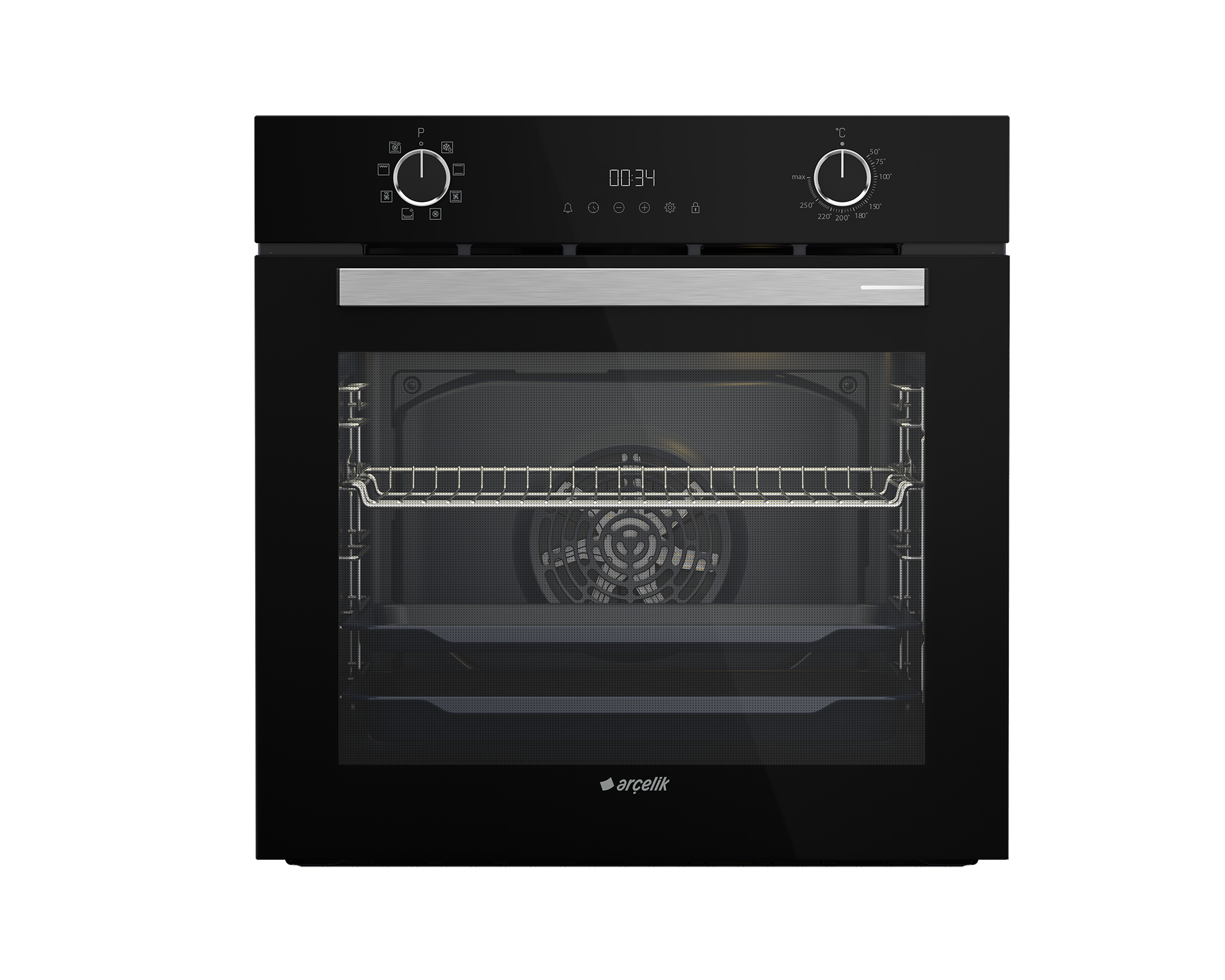 Arçelik AFC 341 S Siyah Ankastre Fırın