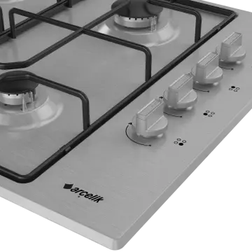 Arçelik OMD D 611 EID Gazlı Metal Tablalı Ocak