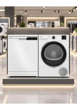 Arçelik A 710 B Bulaşık Makinesi + 902 KMX 9 Kg Çamaşır Kurutma Makinesi Seti