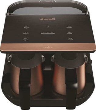 Arçelik TKM 9961 B Telve Çelik İkili Türk Kahve Makinesi